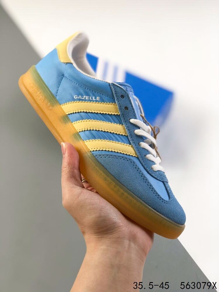 Adidas Gazelle 'Blue Burst/Yellow'