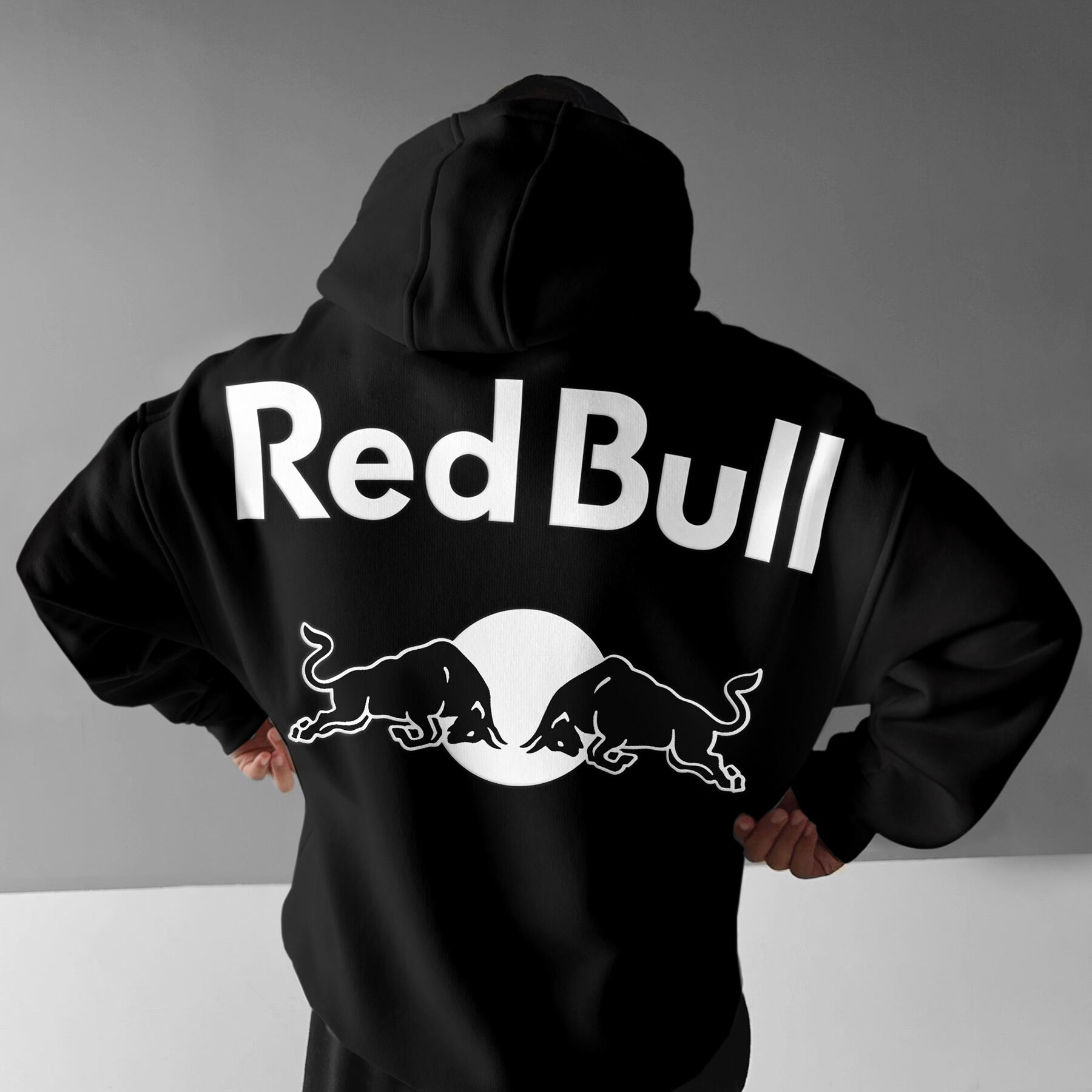 Oversized Red Bull Hoodie