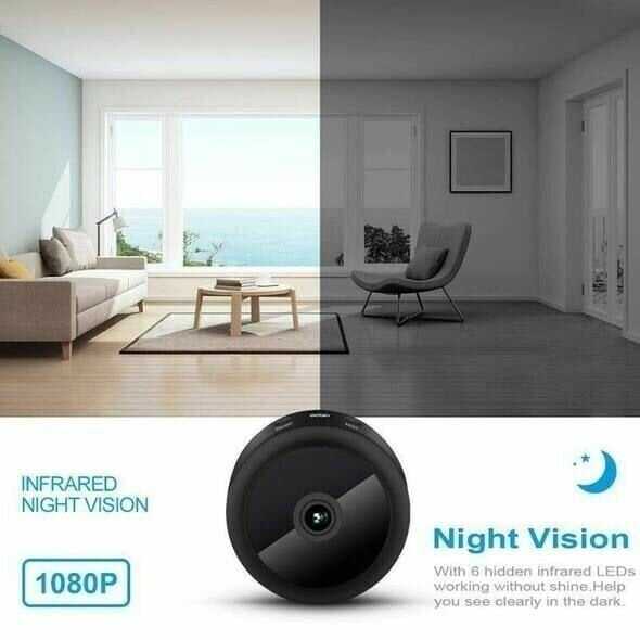 💥Sale 60% OFF 📸Mini 1080p HD Wireless Magnetic Security Camera