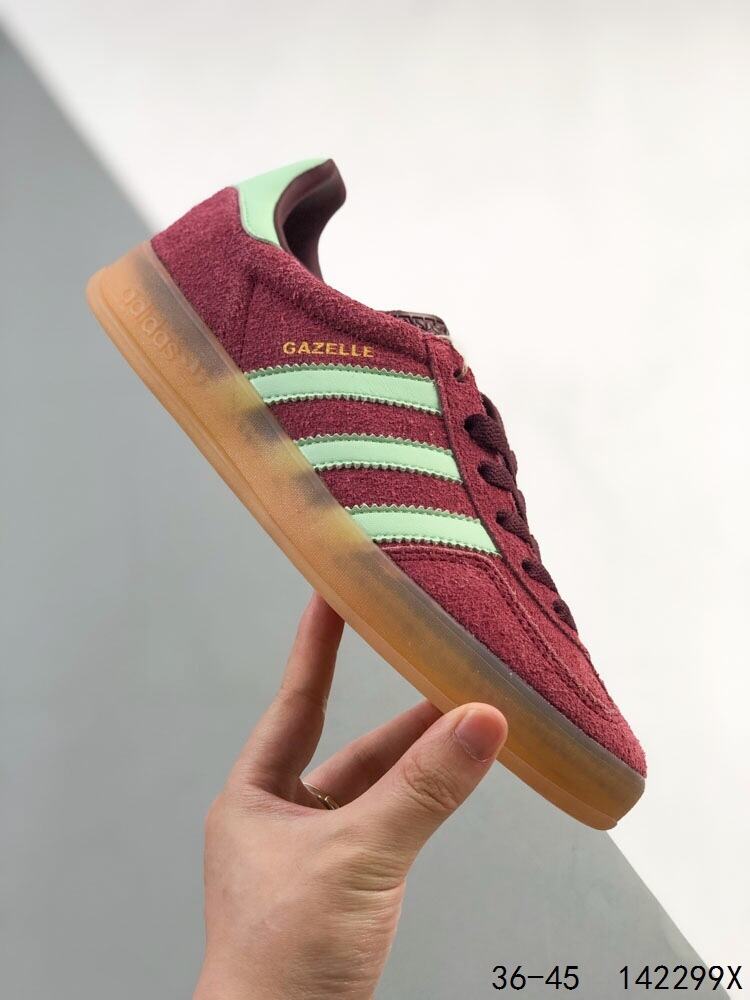 Adidas Gazelle 'Shadow Red/Semi Green Spark/Gum'