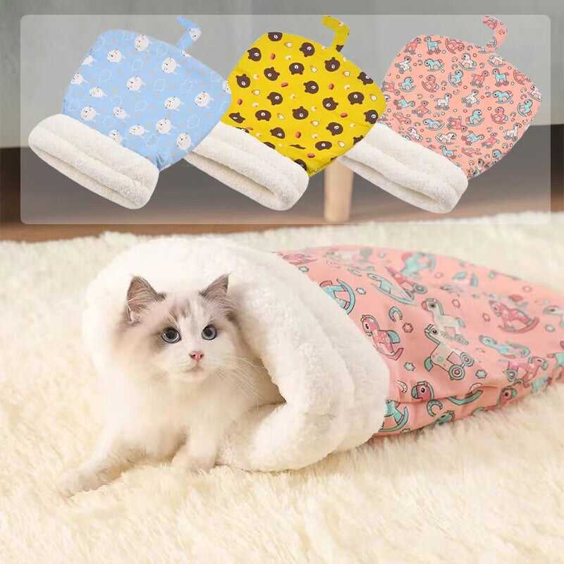 🔥Christmas sale 🐈Cozy Cat Winter Sleeping Bag