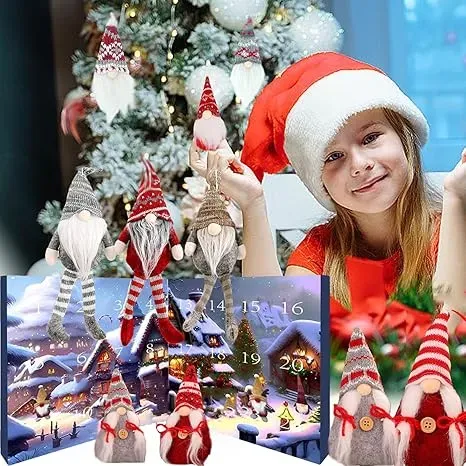 This Week Special Sale 55% OFF🎅2024 Christmas Gnome Advent Calendar