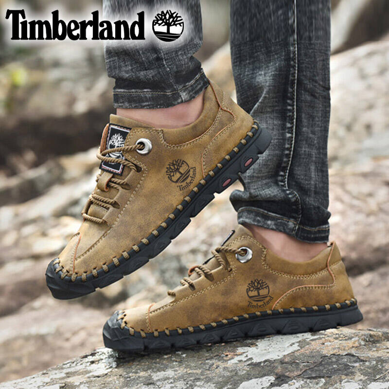 Timberland  Skórzane buty męskie z miękką podeszwą