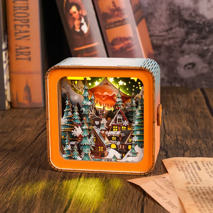 🔥LAST DAY SALE 60% OFF🎁Long River Sunset Kit - 3D Wooden Puzzle Night Light