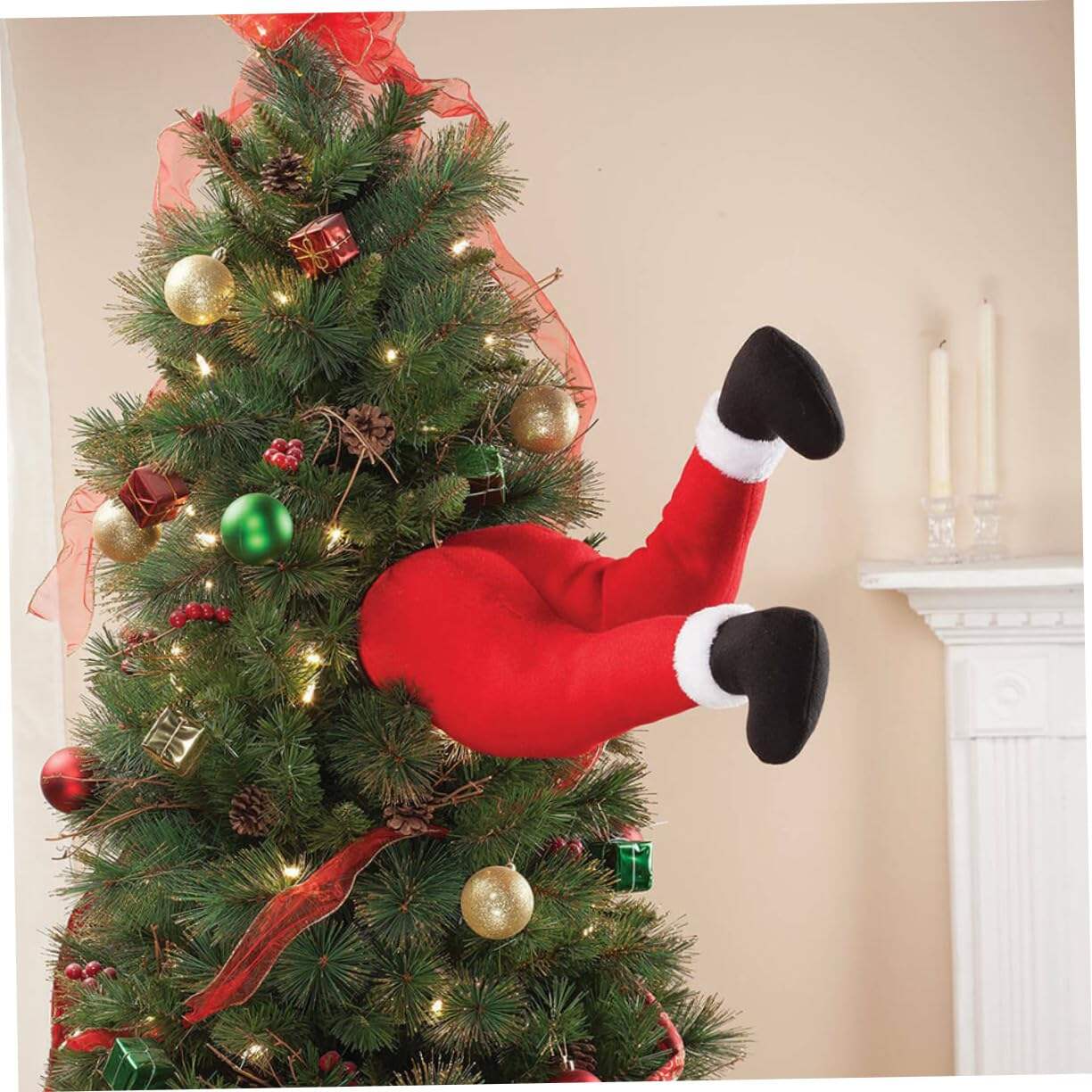 🔥Christmas Sale 🎅Santa Legs Christmas Decoration