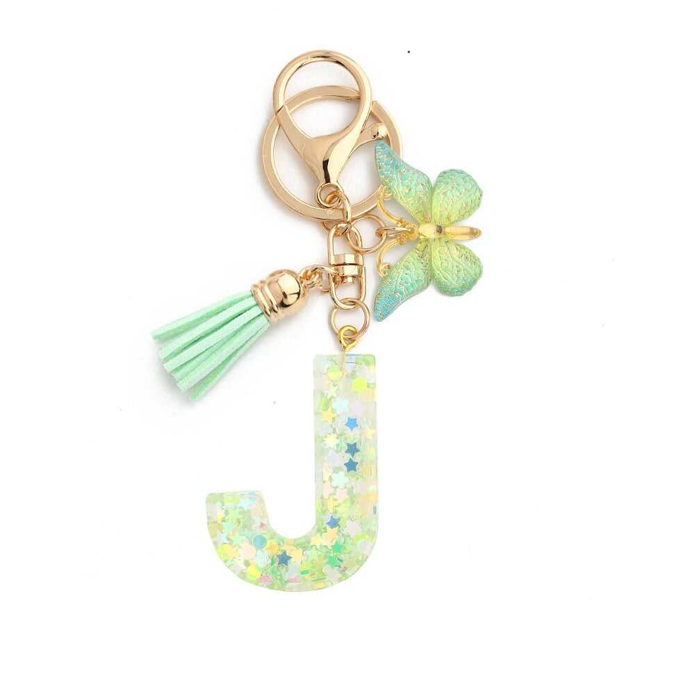 ⏰BUY 1 GET 1 FREE ONLY TODAY🌼Initial Letter Keychains🦋