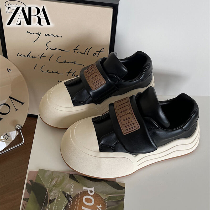 ZARA   Damskie buty casualowe z grubą podeszwą