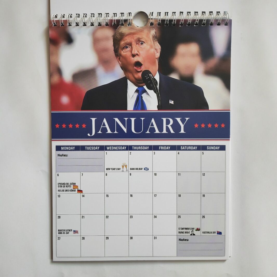 🔥New Year's Pre-Sale 60% OFF🗓️Trumpinator Wall Calendar