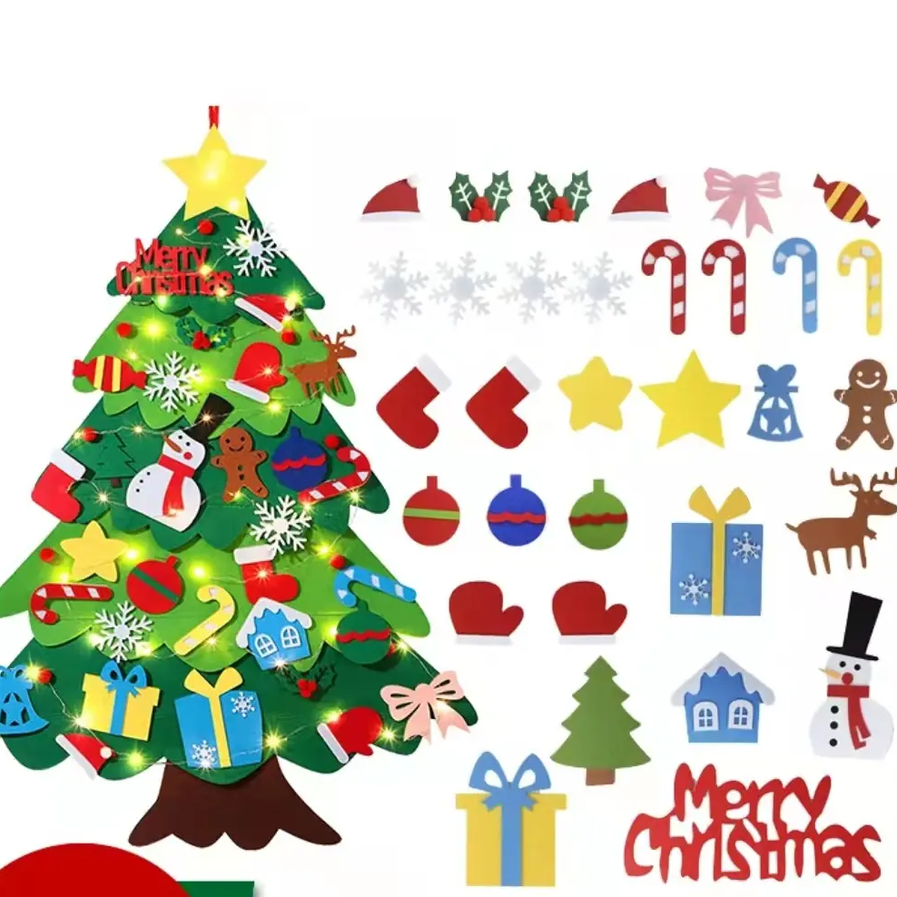 🎄Christmas Pre-sale 60% OFF🎁DIY Felt Christmas Tree Set