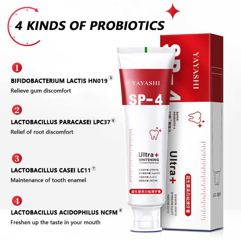 Probiotic Whitening Toothpaste