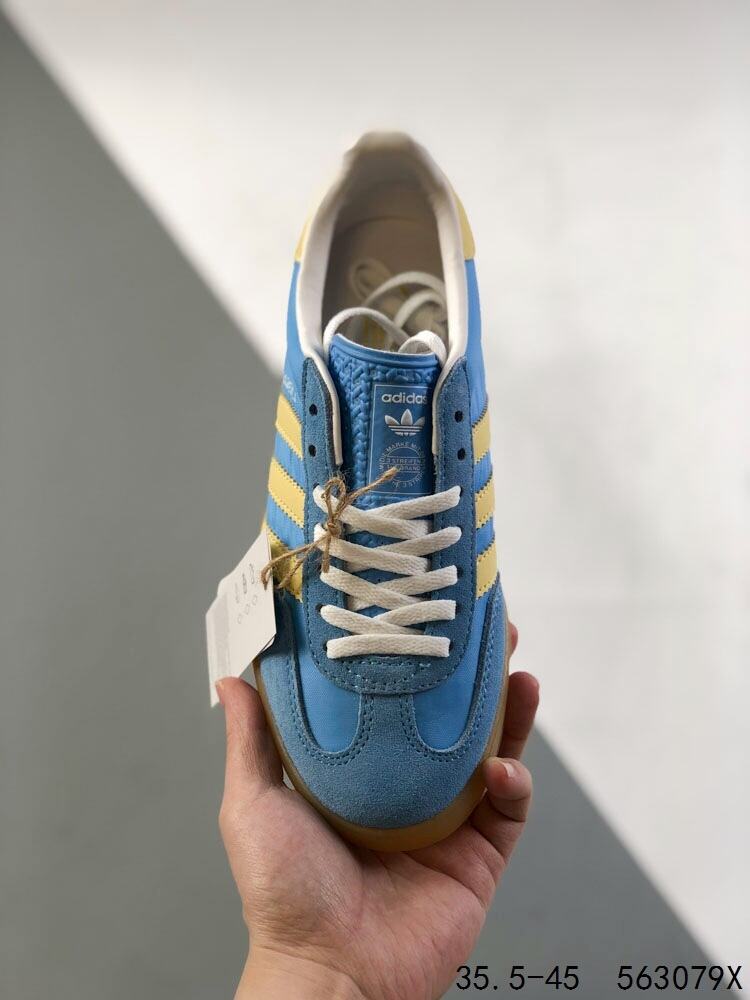 Adidas Gazelle 'Blue Burst/Yellow'