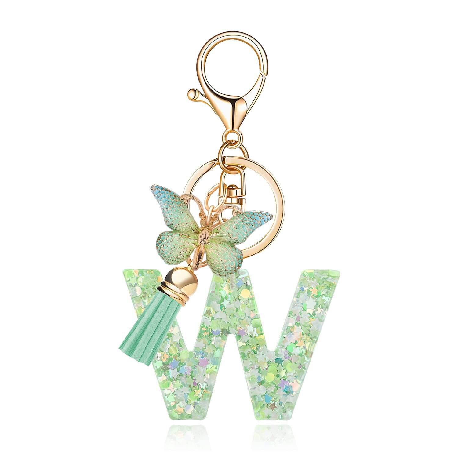 ⏰BUY 1 GET 1 FREE ONLY TODAY🌼Initial Letter Keychains🦋