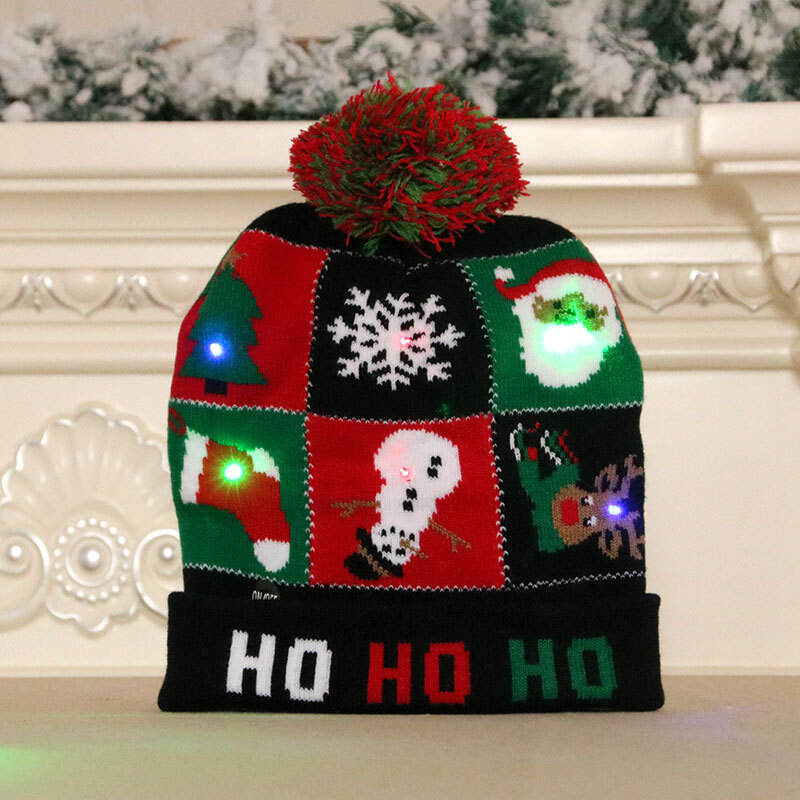 🎄 Early Christmas Sale 70% OFF🎄Christmas Theme LED Beanies