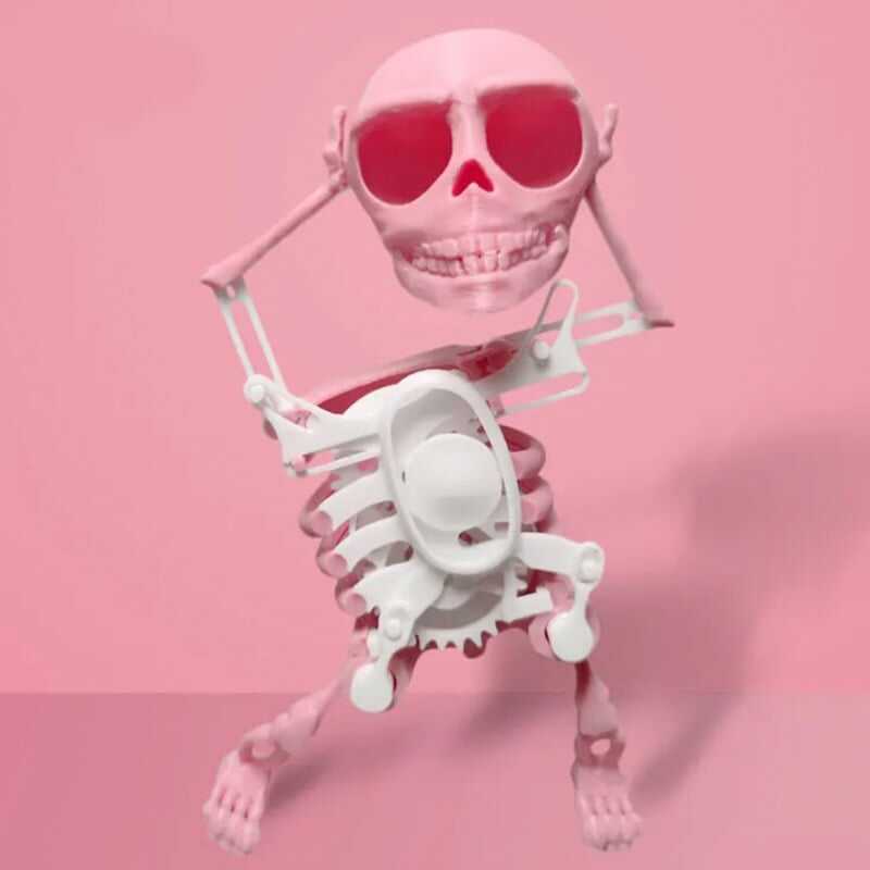 🔥3D Printed Dancing Skeleton