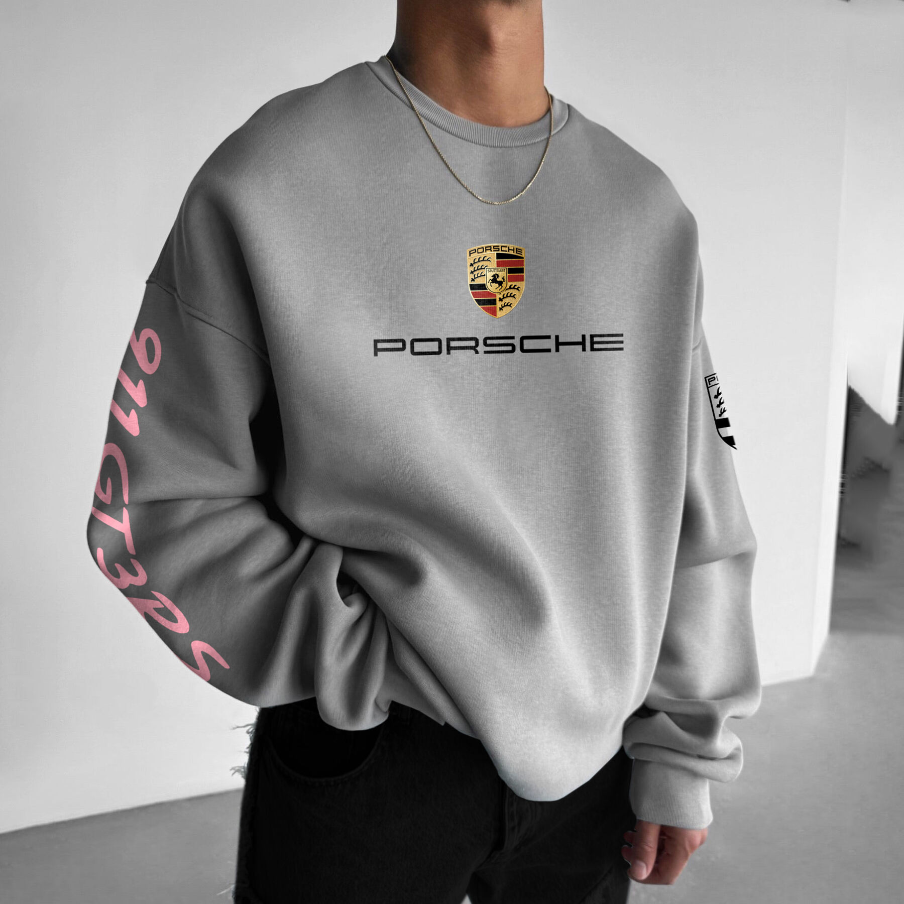 Oversize Sports Car 911 GT3 RS Sweatshirt