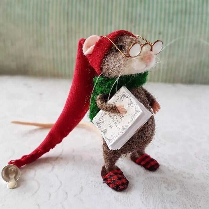 😍Last day 60% OFF🎉Cute Needle Felted Mouse