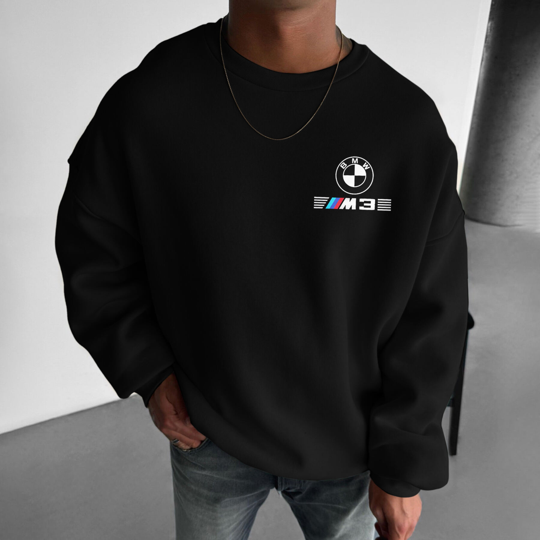 Oversize Sports Car Sweatshirt