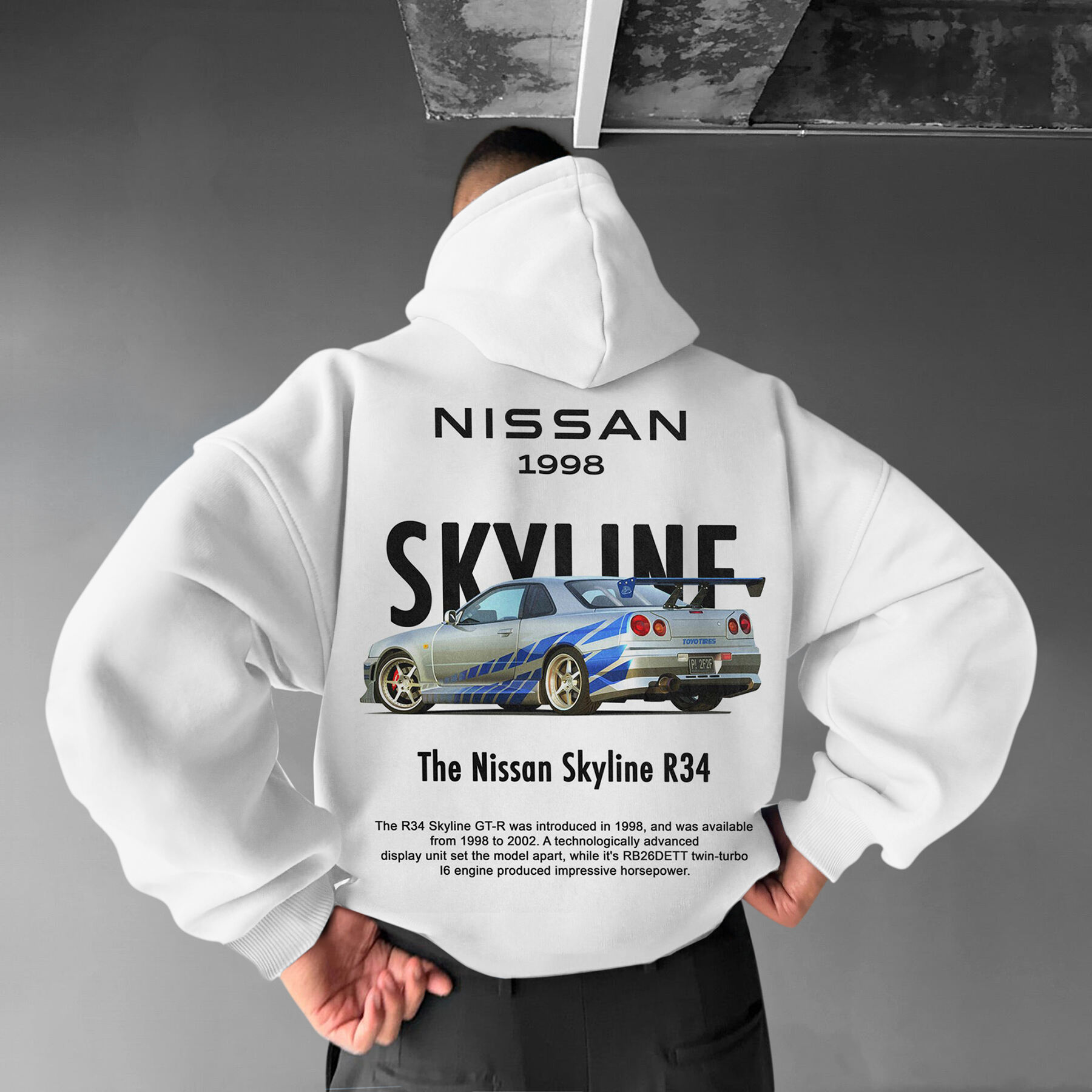 Oversize NISSAN Skyline Hoodie