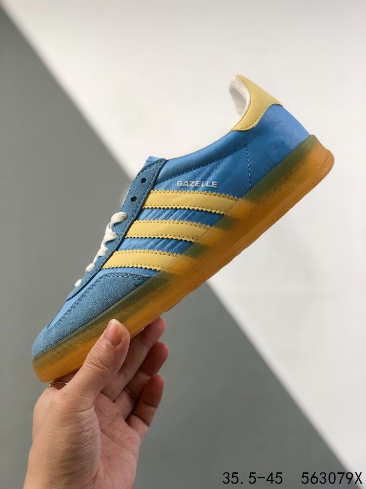 Adidas Gazelle 'Blue Burst/Yellow'