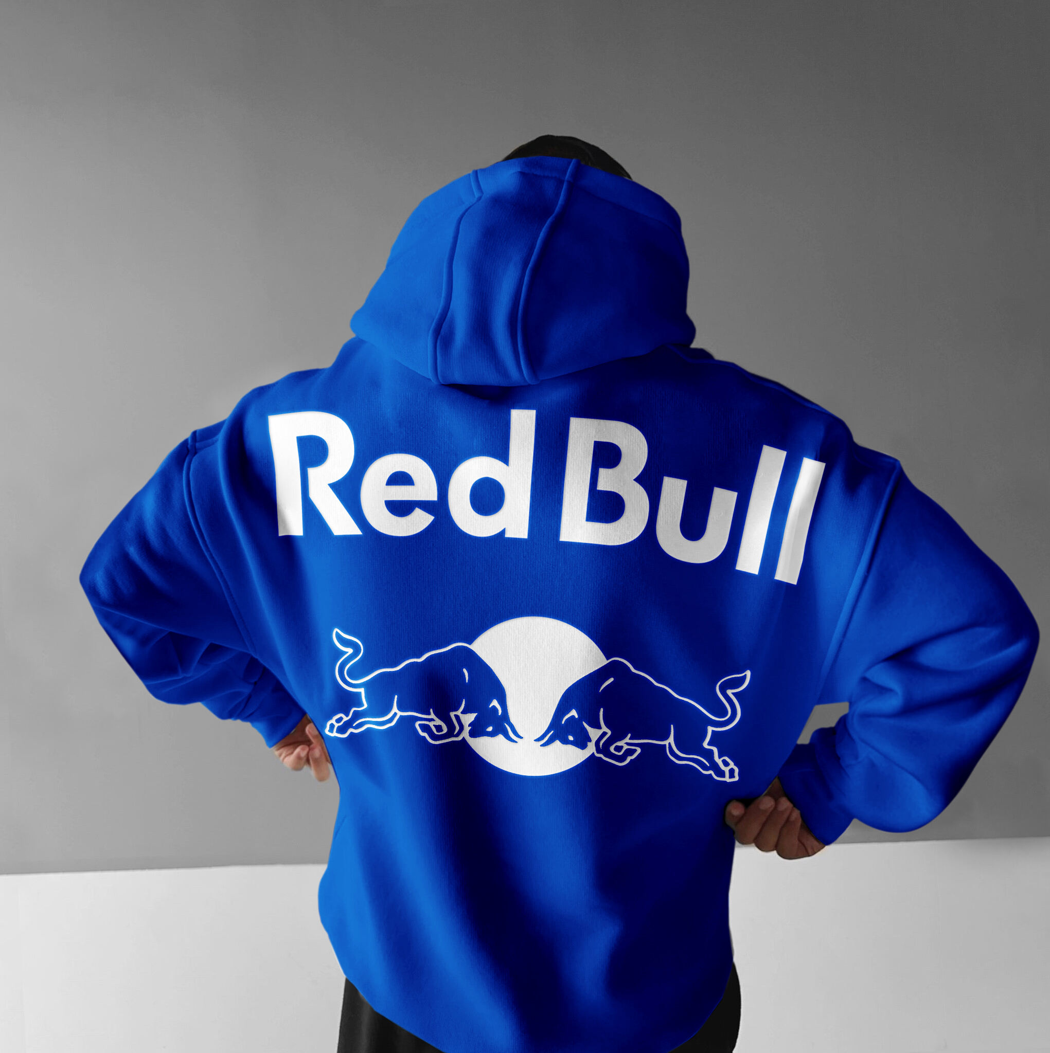 Oversized Red Bull Hoodie