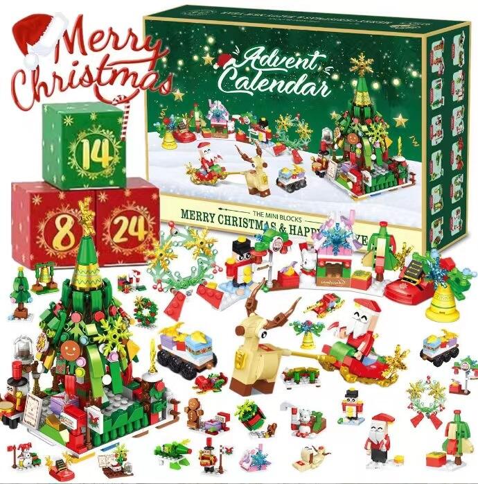 ✨Last Day 60% OFF 🎁Advent Calendar 2024 Christmas Tree Building Set