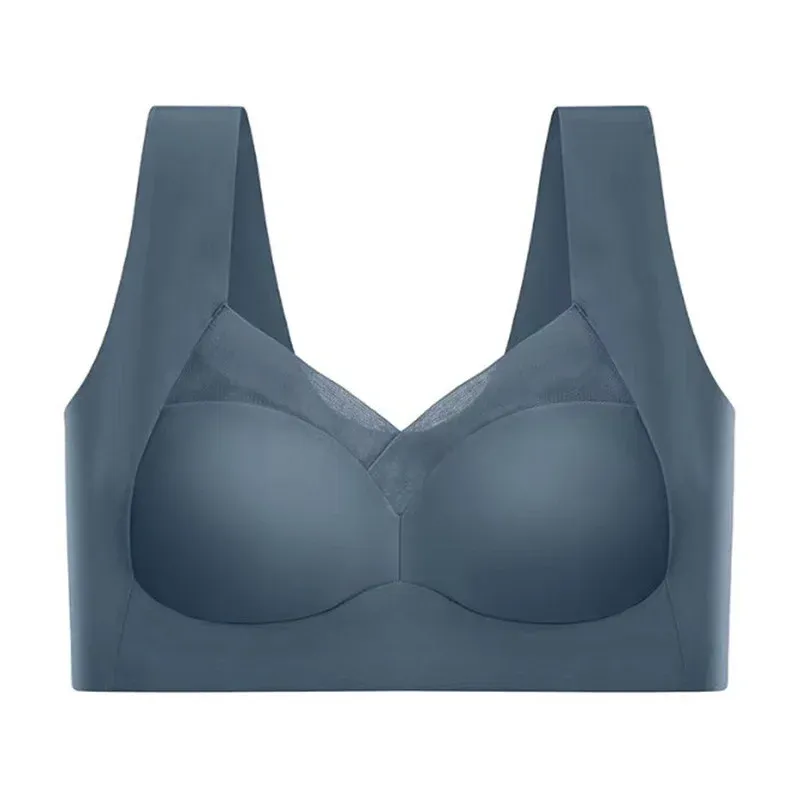 Triumph - seksowna bezszwowa bielizna push-up z lodowego jedwabiu[M-6XL]