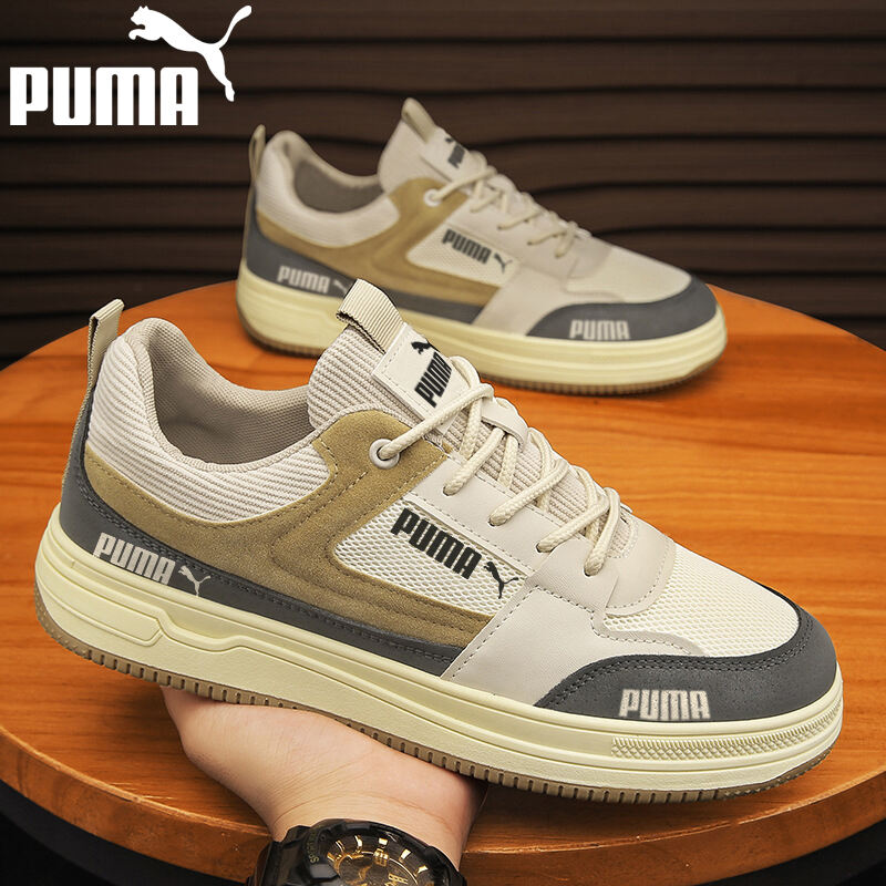 Męskie buty casualowe Puma Leather Breathable