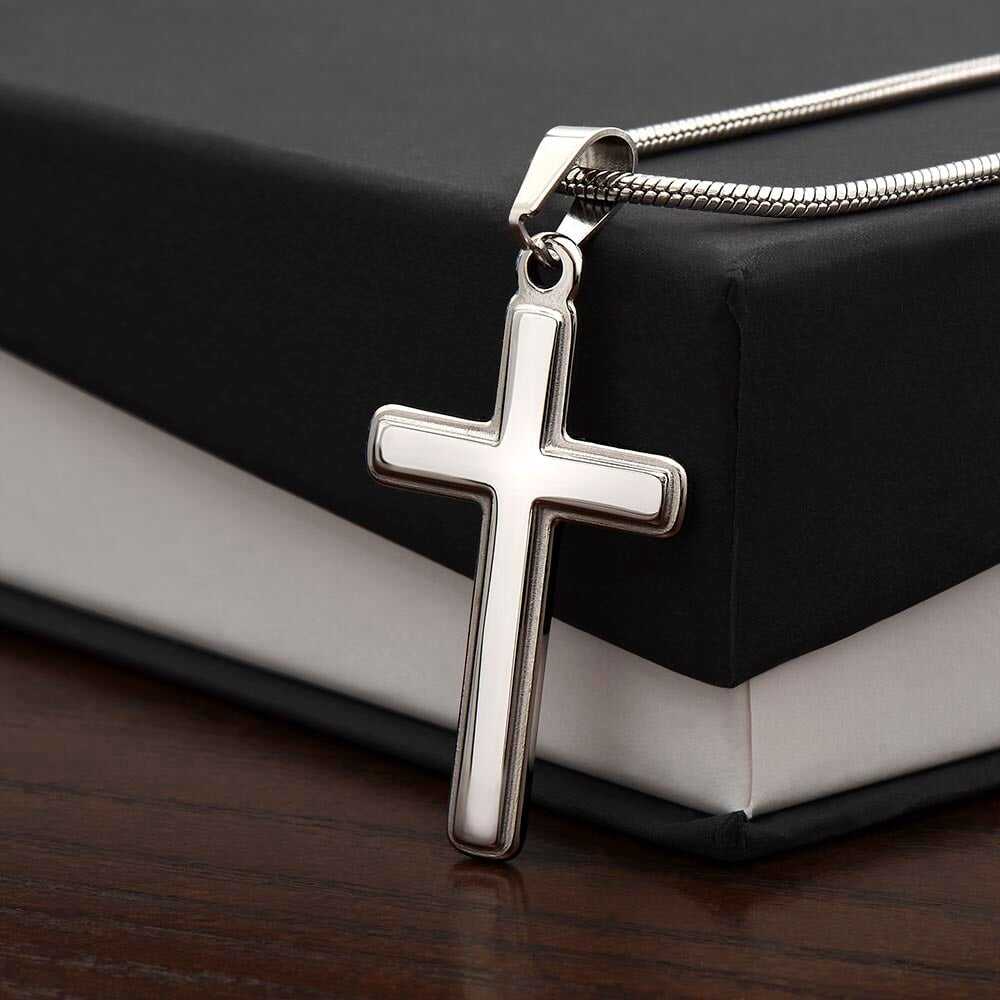 Grandson, Never Lose Faith - Cross Necklace🔥70% OFF