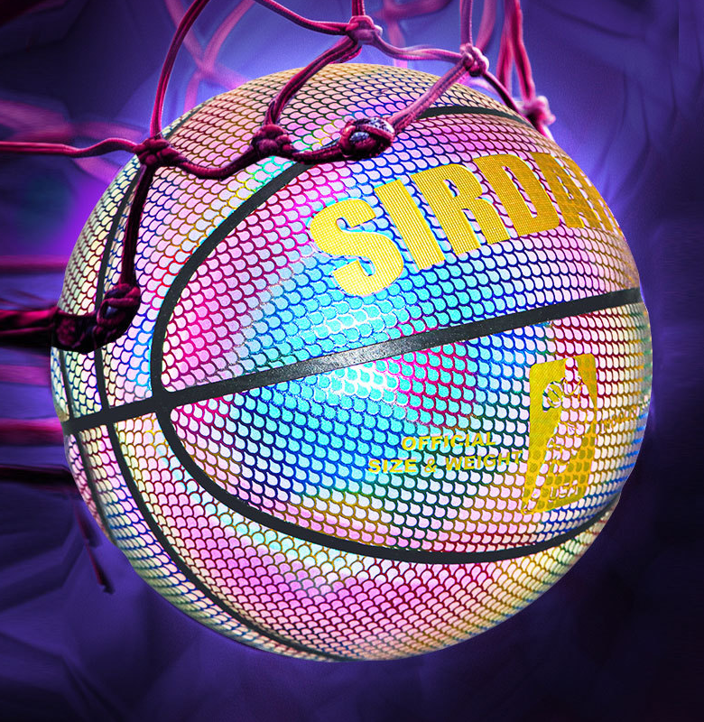 🎁HOLOGRAPHIC REFLECTIVE GLOWING BASKETBALL