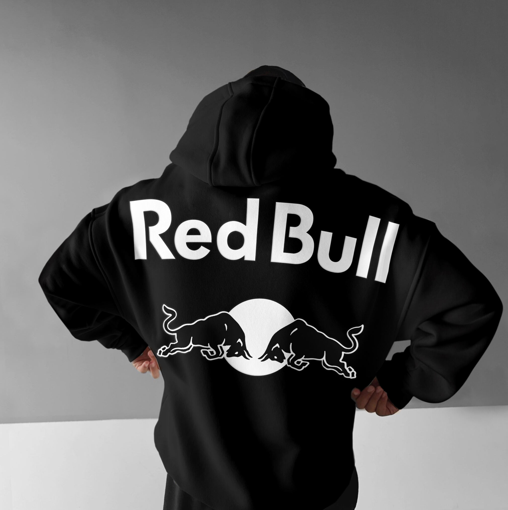 Oversized Red Bull Hoodie