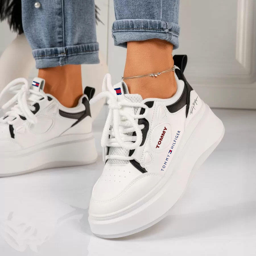 Tommy Hilfiger® 2024 új, kényelmes, lélegző női sportcipők