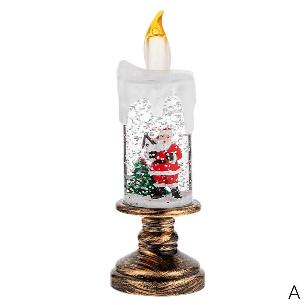 💥Christmas Sale🎄Glitter Glow Flameless Christmas Candles