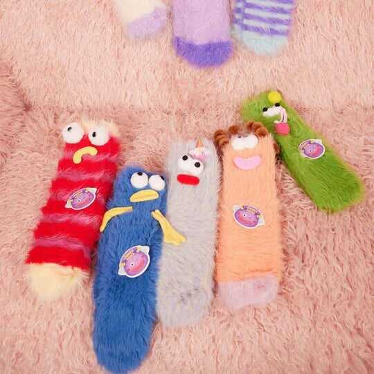 Warm Cozy Fluffy Cartoon Monster Socks🔥HOT SALE 50%OFF 🔥