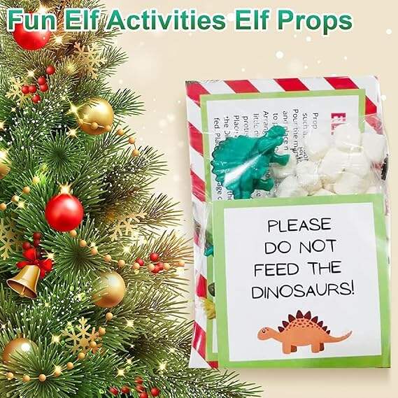 🎄Christmas Sales 50% 🔥 2024 Elf Kit 24 Days Of Christmas,Elf On The Shelf 24 Day Kits