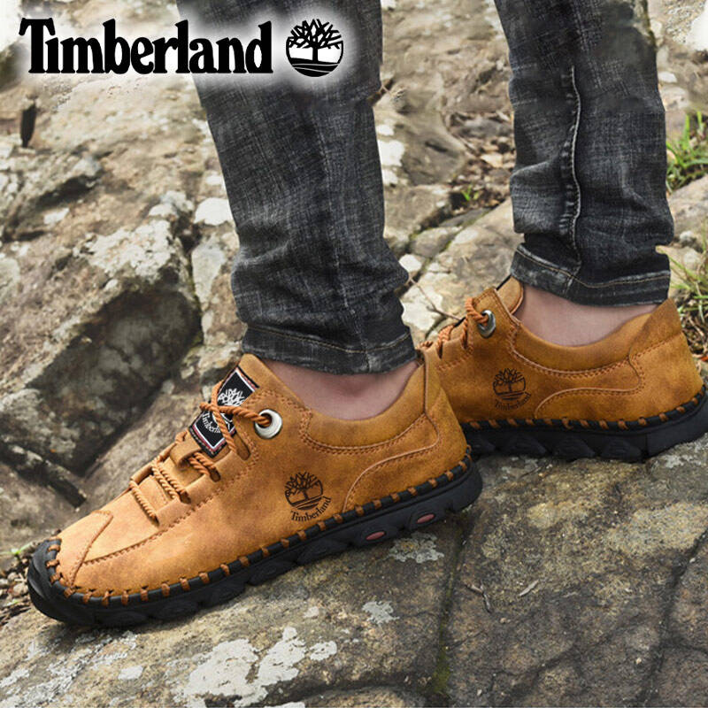 Timberland  Skórzane buty męskie z miękką podeszwą