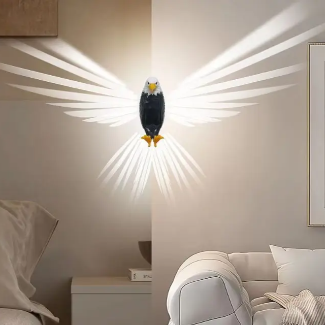 Bald Eagle Wall Light