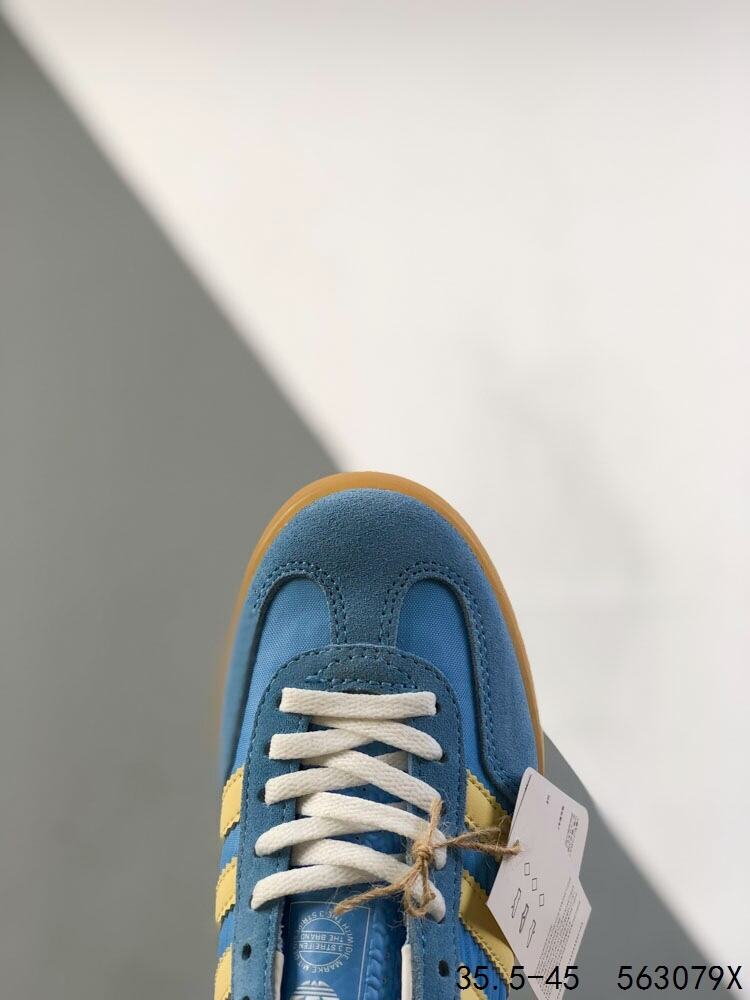 Adidas Gazelle 'Blue Burst/Yellow'