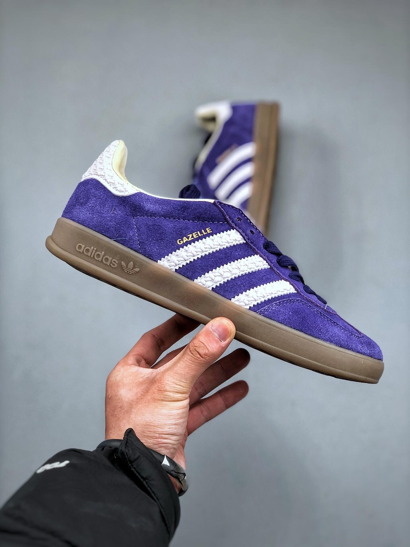 Adidas Gazelle 'Purple White'