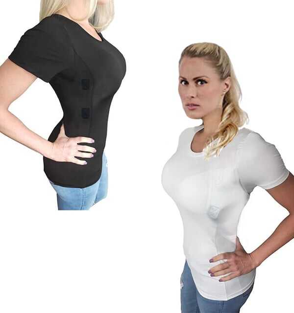 MEN/WOMEN'S CONCEALED LEATHER HOLSTER T-SHIRT✨