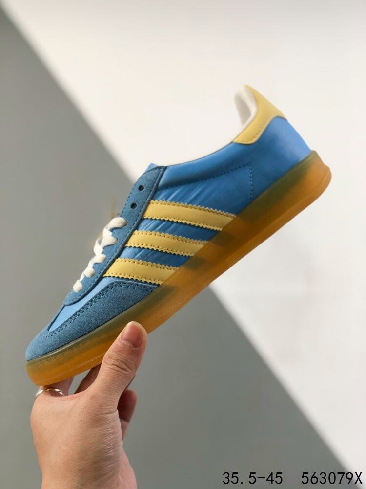 Adidas Gazelle 'Blue Burst/Yellow'