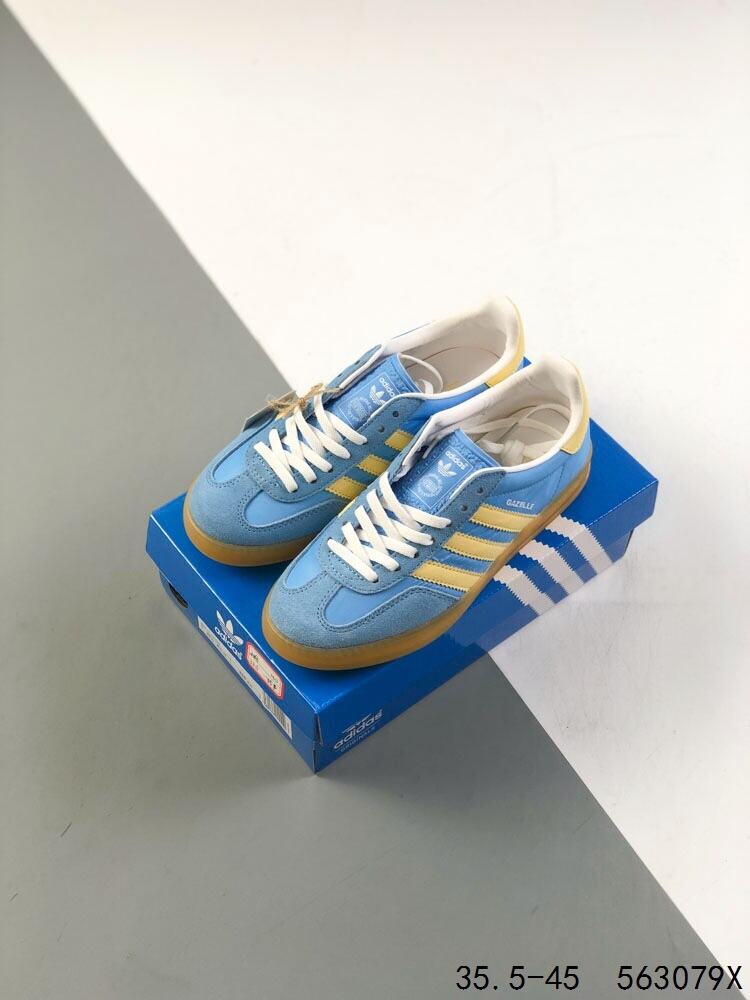 Adidas Gazelle 'Blue Burst/Yellow'