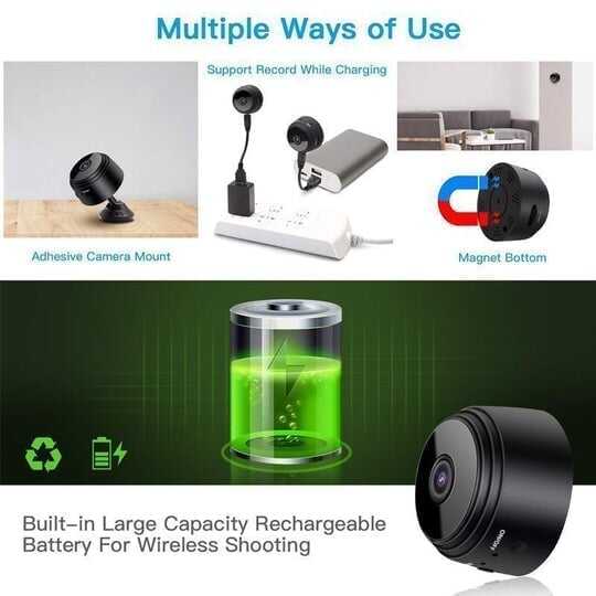 💥Sale 60% OFF 📸Mini 1080p HD Wireless Magnetic Security Camera