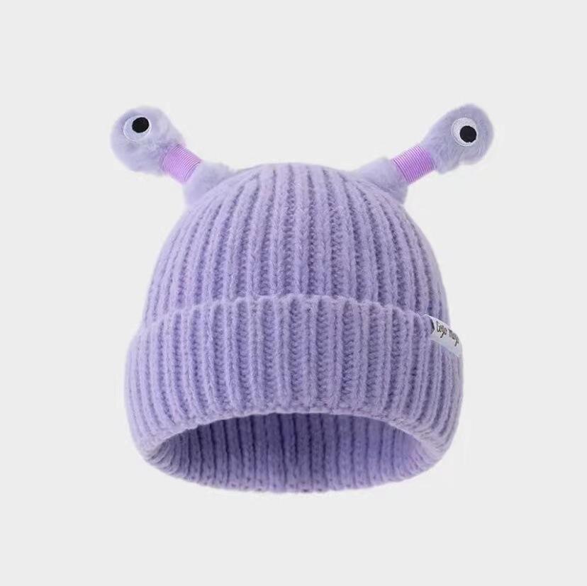 🔥HOT SALE - 56% OFF🔥Winter Parent-Child Cute Glowing Little Monster Knit Hat