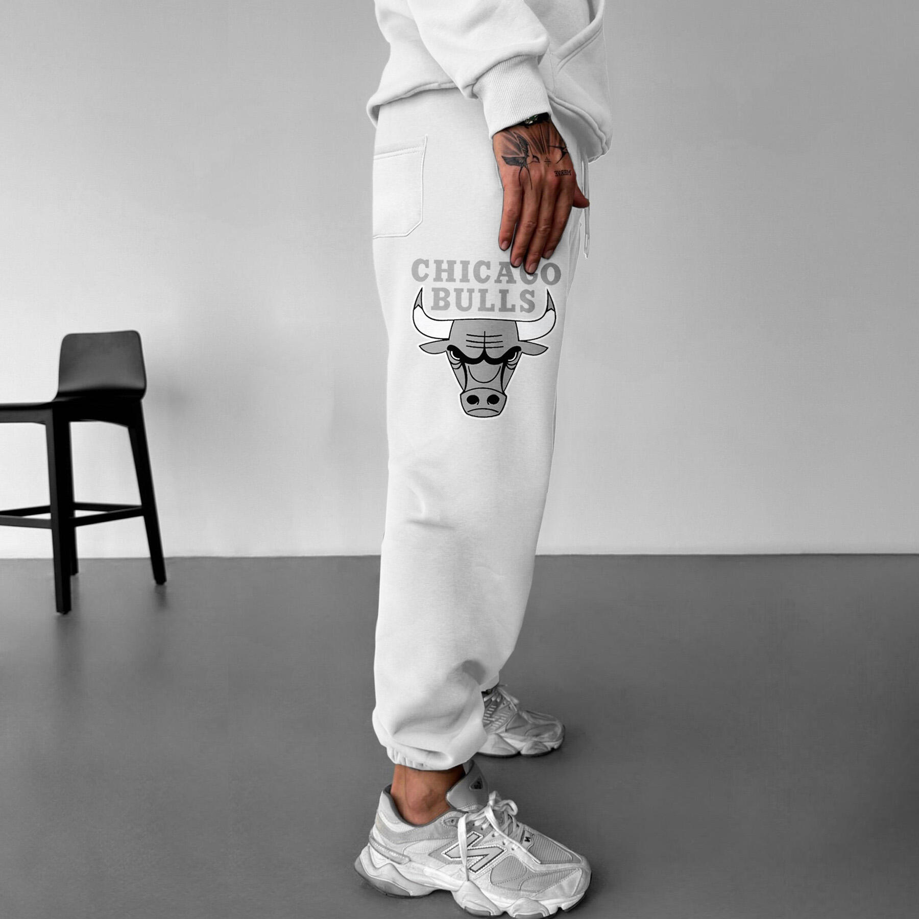 Men's Street Style Basketball Print Sweatpants