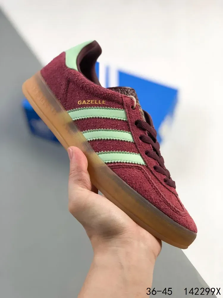 Adidas Gazelle 'Shadow Red/Semi Green Spark/Gum'