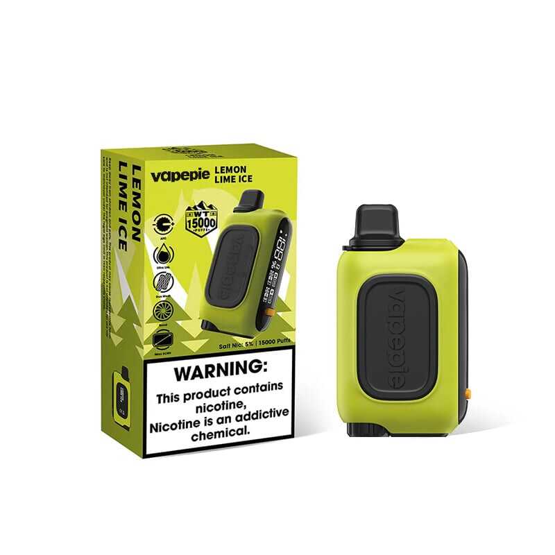 Lemon Lime Ice & Vapepie RO 15000 PUFFS