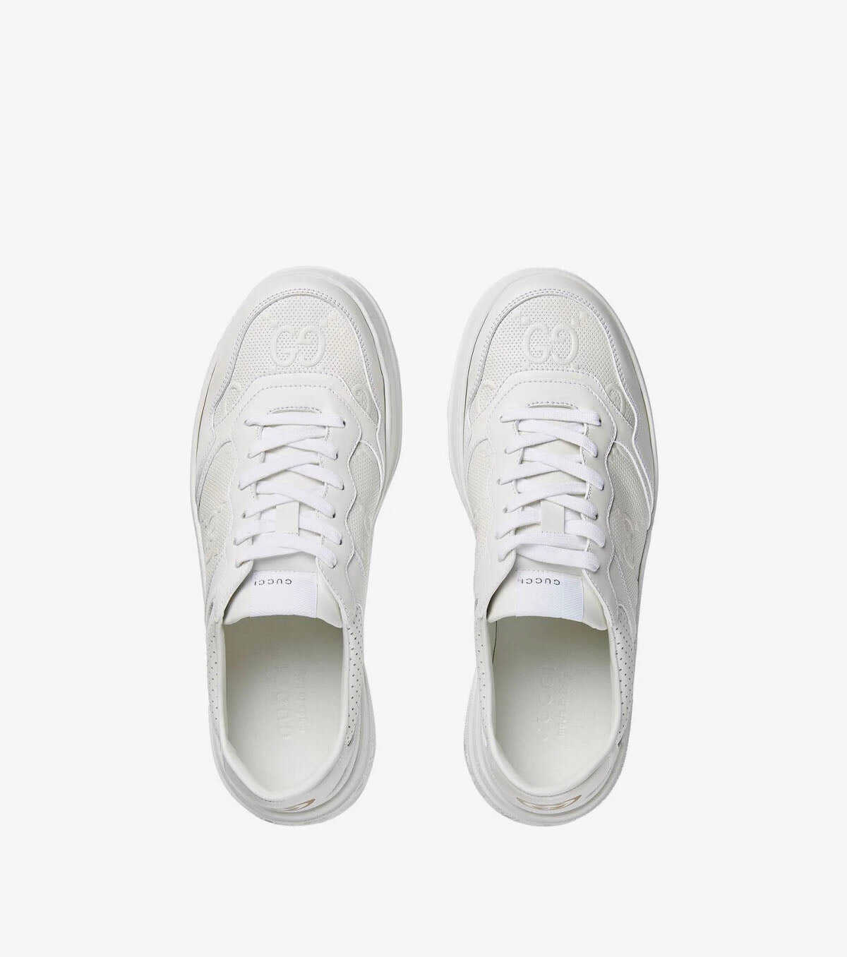 GG embossed low-top