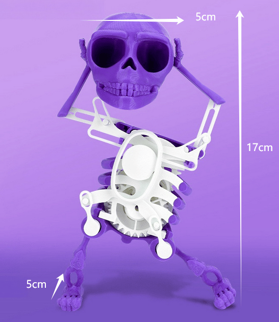 🔥3D Printed Dancing Skeleton