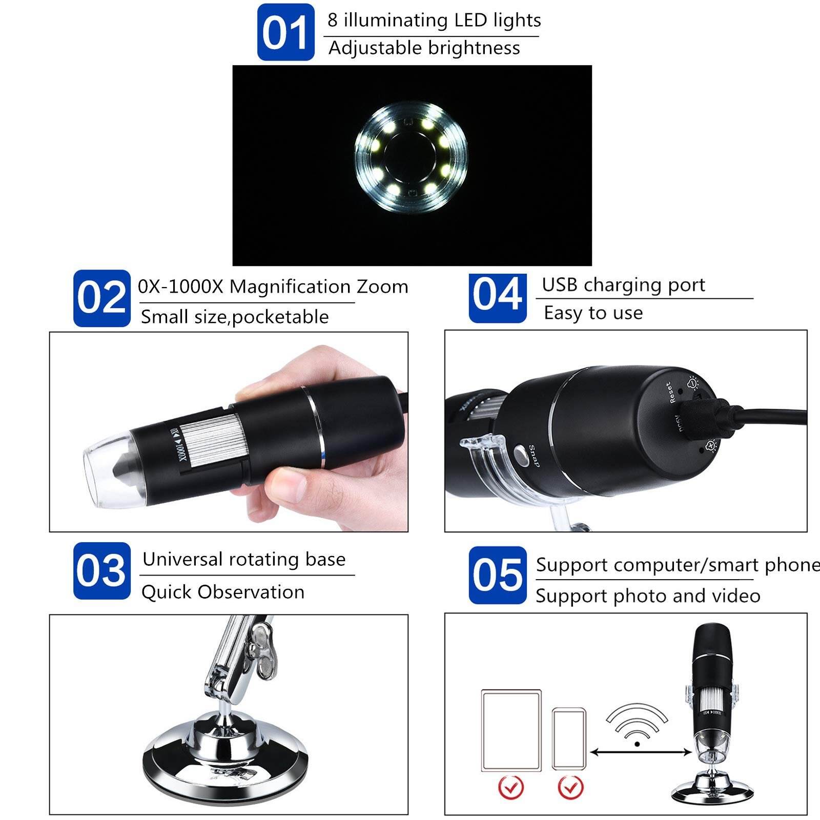 🎉Christmas Sales📱Portable Microscope🔬-60% OFF