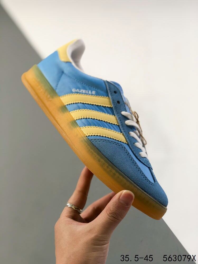 Adidas Gazelle 'Blue Burst/Yellow'